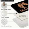 The Dentist Tooth Floor Mat Graphic Printed Flannel Doormats for Bathroom Kitchen Entrance Carpet Home Decor Homes Decoration