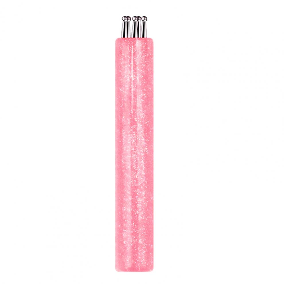 1/4 Stuks Bloem Nail Dotting Pen 5-Bladige Bloem Nail Design Balpen met Roestvrijstalen Bal DIY Manicure Kunst Tools