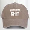 A Unisex's retro-style adjustable baseball cap with adjustable size, suitable for all seasons.