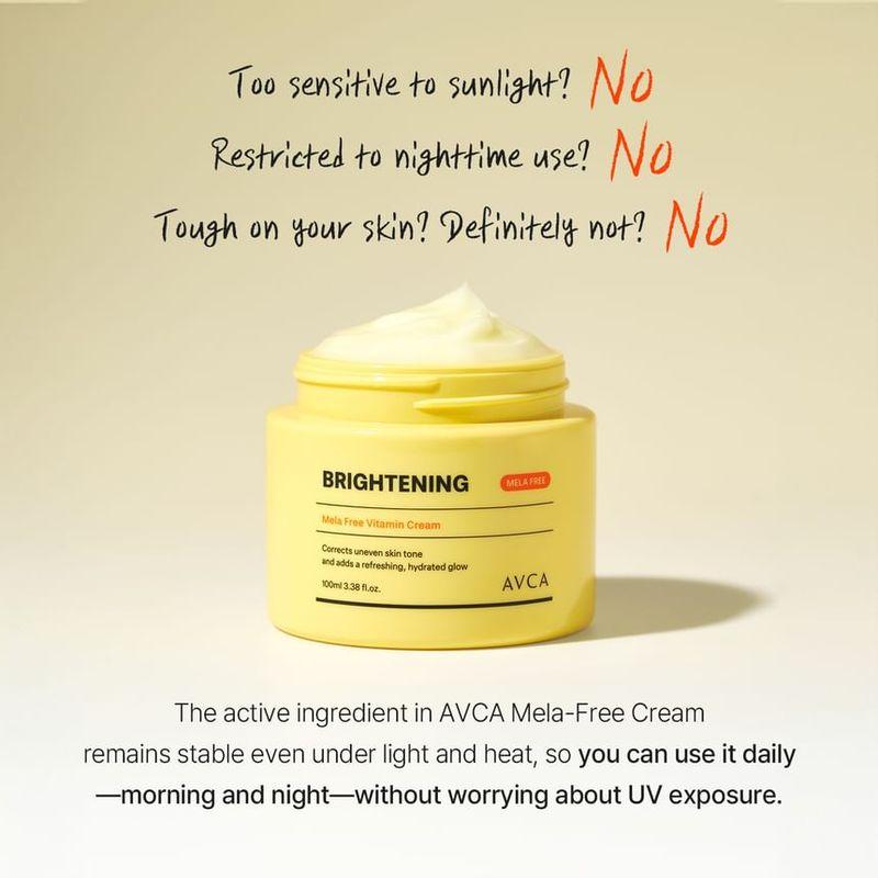 AVCA - Mela Free Vitamin Brightening Cream