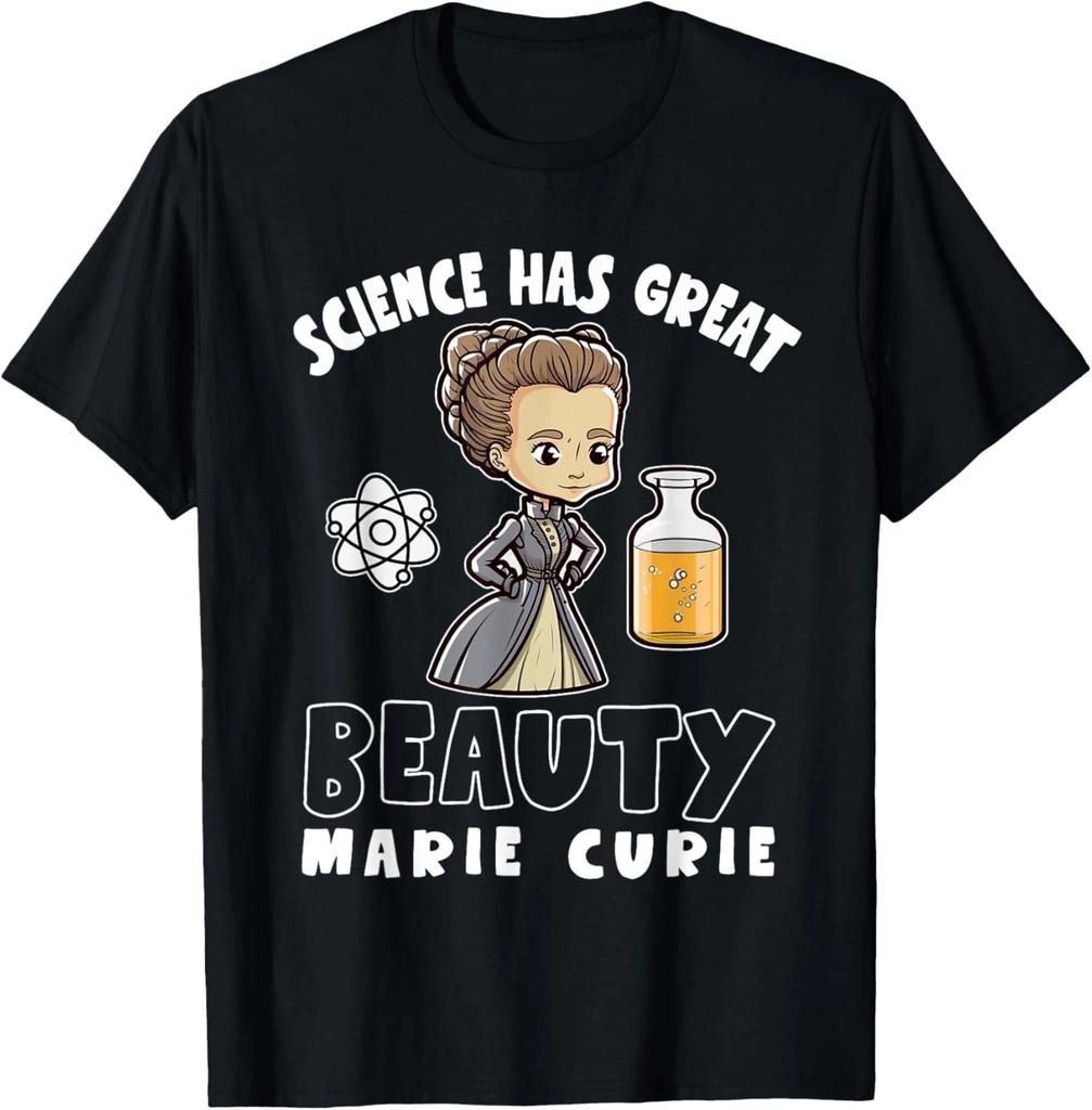Feminismus Frauengeschichte Wissenschaft Hat Große Schönheit Marie Curie T-Shirt