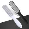 Double-Sided Pedicure Device with Exfoliating Grit Noodles and Fine Sand Surface