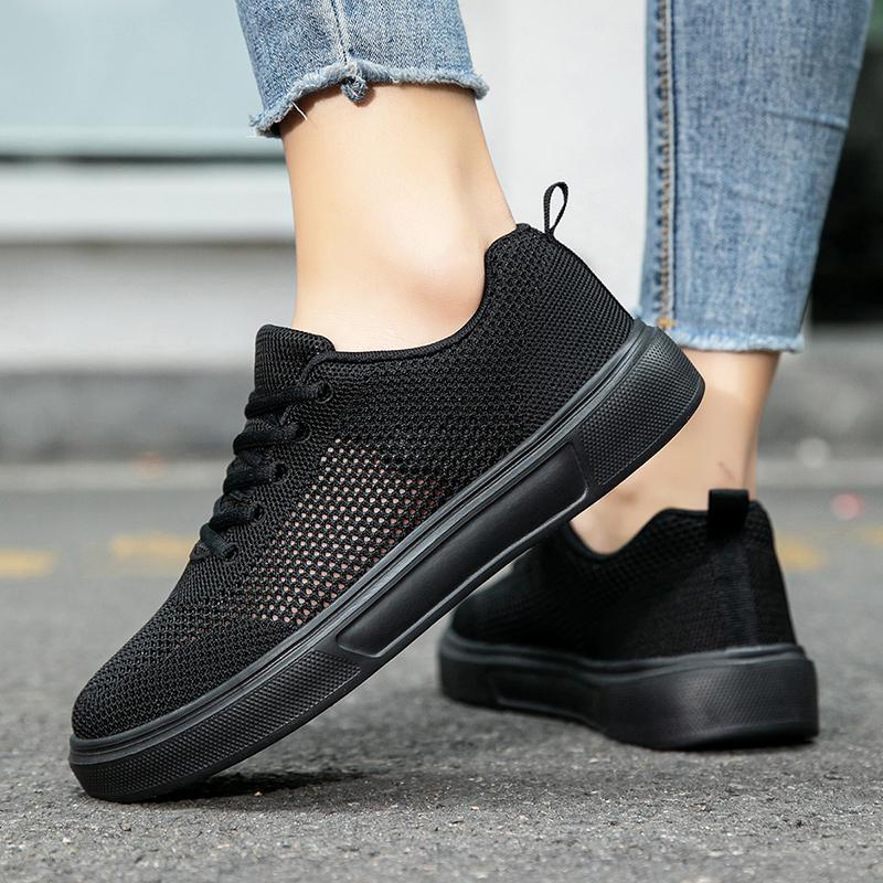 Summer New Comfortable Women Casual Shoes Breathable Mesh Women Walking Shoes Simple Plus Size Women Shoes Sneakers