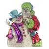 Semi-stereoscopic Santa Claus Wall Ornaments Drop Glue Mold Diy Wall Pendant Desktop Decoration Epoxy Silicone Mold