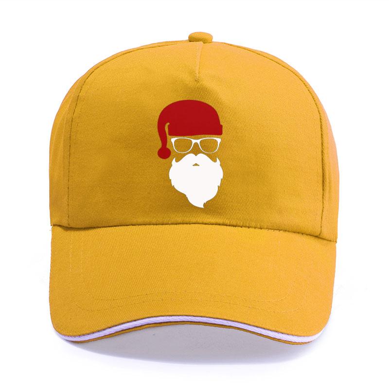 New Santa Father Christmas Festive Custom Funny Baseball Cap Unisex Women Unisex Cotton Hat Snapback Hats Trucker Caps SunHats