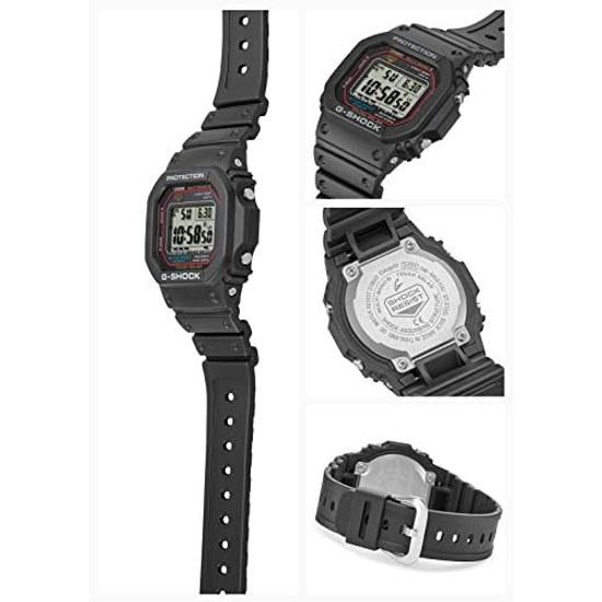 Casio Wristwatch G-Shock Domestic Genuine Product Radio Solar Super Illuminator Type (High Brightness LED Light) GW-M5610U-1JF Mens Black