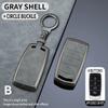 4 Buttons Car Key Case Cover Protective Shell Fob For Hyundai  Genesis G70 G80 Eq900 G90 Car Interior Keychain Accessories