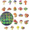 Jibbitz Mushrooms 3D Glow In the Dark 20pcs Crocs Shoe Accessories Decoration