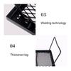 Campfire Grill Grate Heavy Duty Over Fire Camp Grill Foldable Camp Fire Cooking Rack for Outdoor Camping Cooking Fire Pit