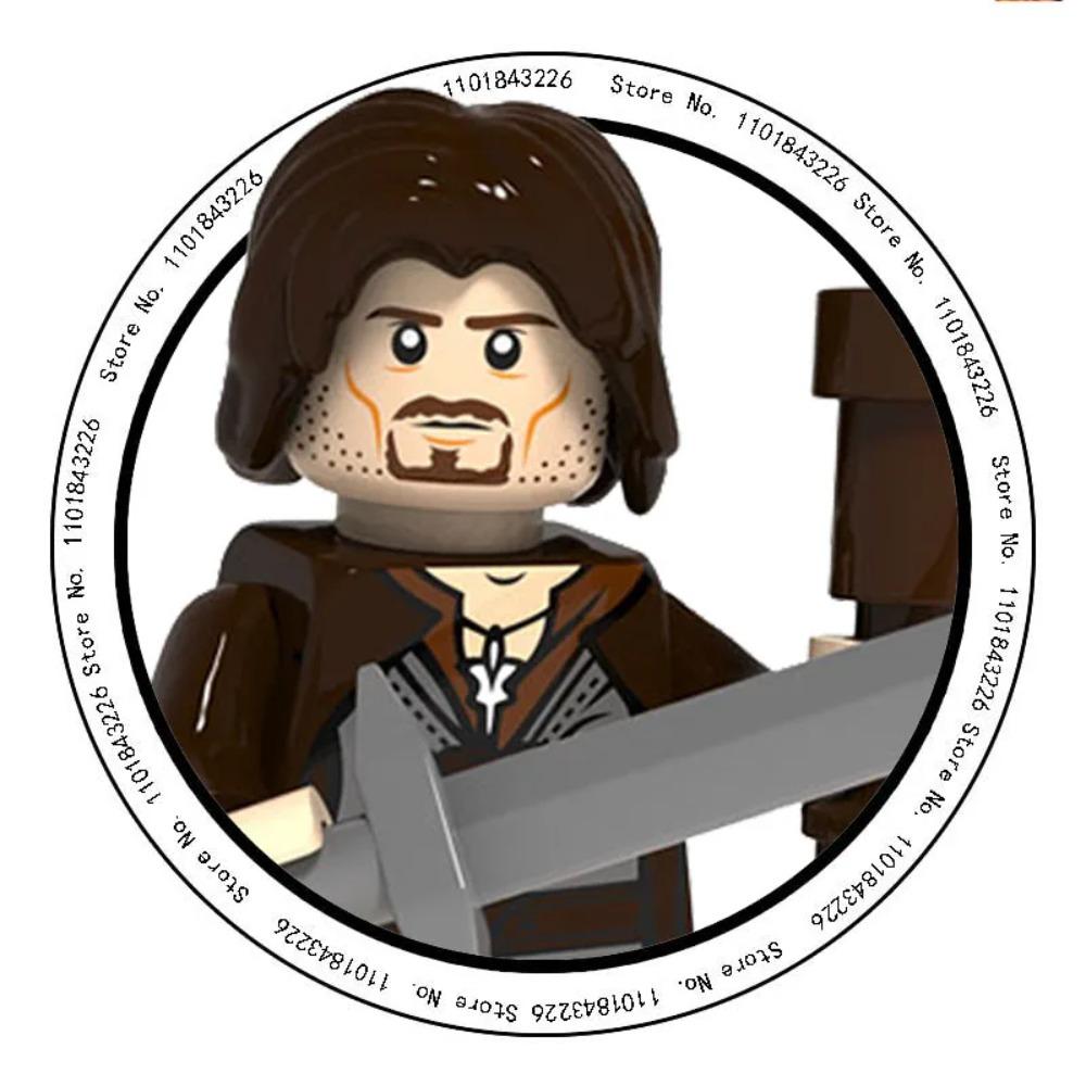 2025 Erste Veröffentlichung Der Herr der Ringe TV6401 Baustein Action Mini-Actionfigur Halloween Weihnachtsgeschenke für Kinder