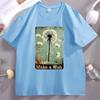 Vintage Dandelion Make A Wish T Shirt Unisex Unisex Casual Cotton Short Sleeve Round Neck Tshirts High Quality Oversized Clothes