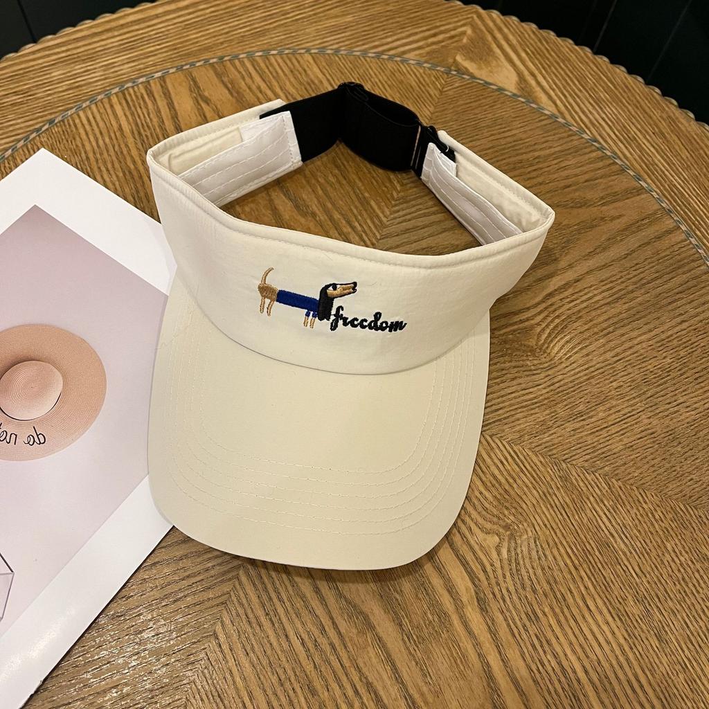 Summer Sun Protection Space Hat for Women Outdoor Sports Running Speed Dry Sun Hat Versatile Face Showing Small Duckling Hat