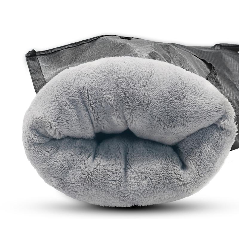 ATV-Zubehör Schneemobil Handwärmer Handschuhe für Herren, Winter Wasserdichte Lenker-Fäustlinge für Motorrad