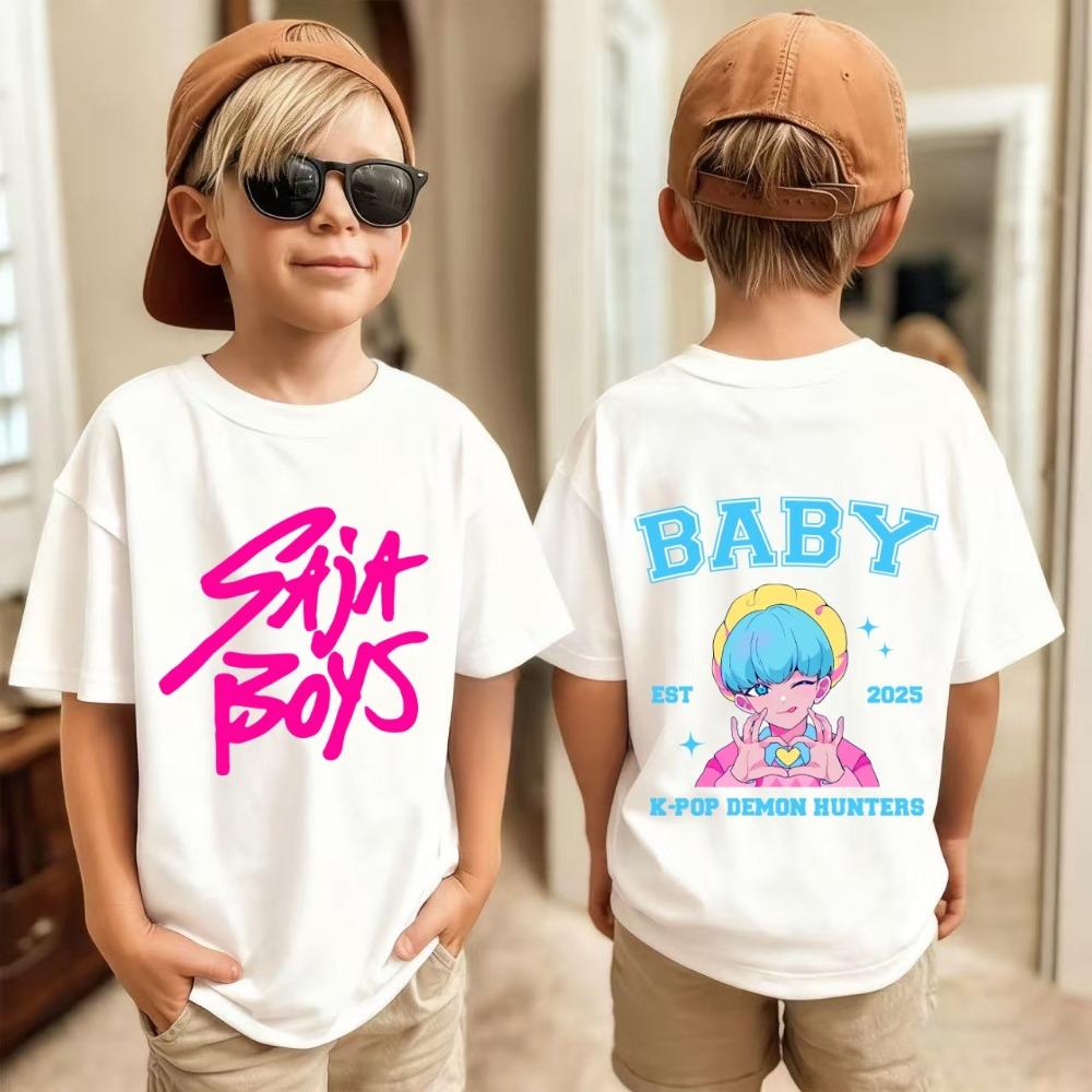Fashionable Cute T-shirt Cartoon Summer Loose Fashion T-shirt