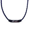 AXF Color Band with Silicone Charm, AXF300 BLUE, Large (51cm), Axef Color Band, Silicone Charm, Silicone Necklace, Axef, Core Strength, Blood Circulat