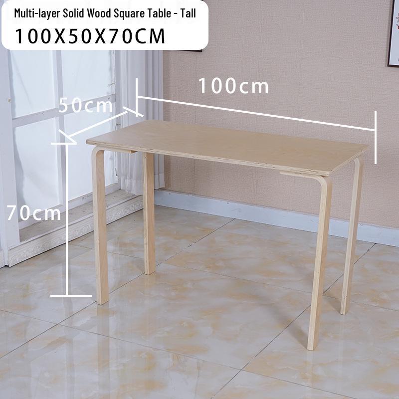 Solid Wood Stool - High & Low Styles: Commercial, Dining, Low, Simple, Adult Bentwood