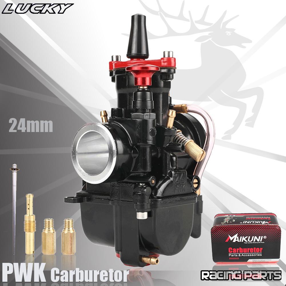 Universal PWK Carburetor 21 24 26 28 30 32 34 2T 4T 70cc to 350cc Motorcycle With Power Jet For Yamaha For Mikuni Koso ATV