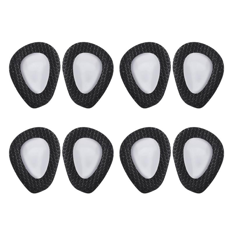 4Pairs Gel Forefoot Cushions Anti Blister Adhesive Insoles Heel Protectors Pad For Women High Heel Dress Shoe Accessory