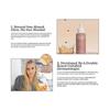 3x Zeria Sunless Tanning Skin Drops 60ml Skin Health Boost Natual Gloss