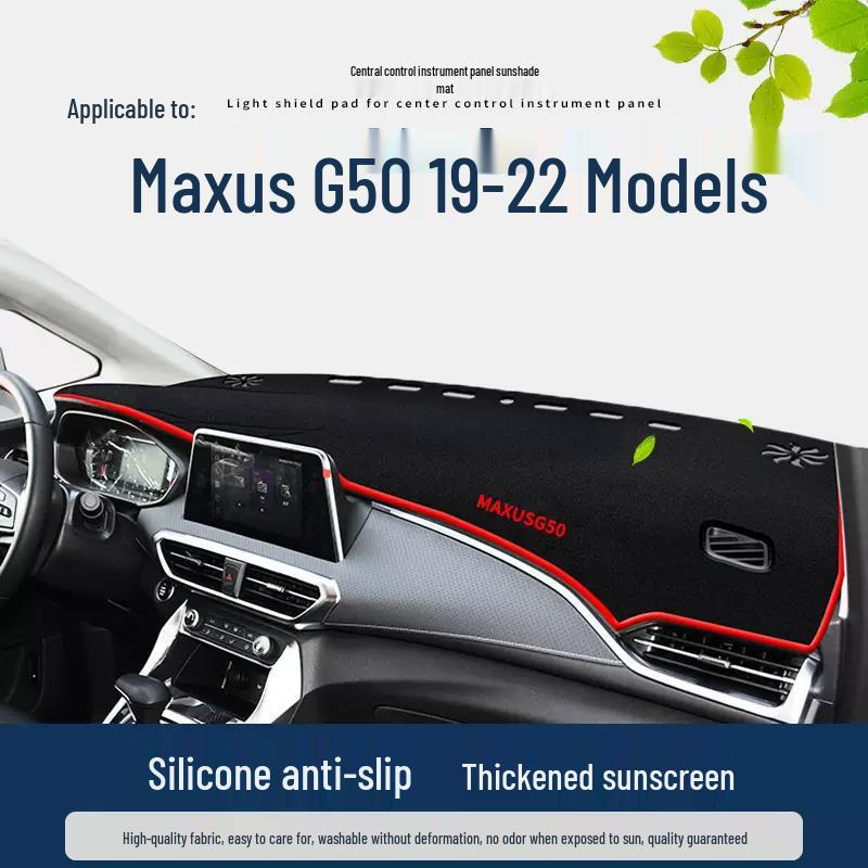 2023 SAIC Maxus G50 Dashboard Sunshade: Front Sun Protection & Decoration