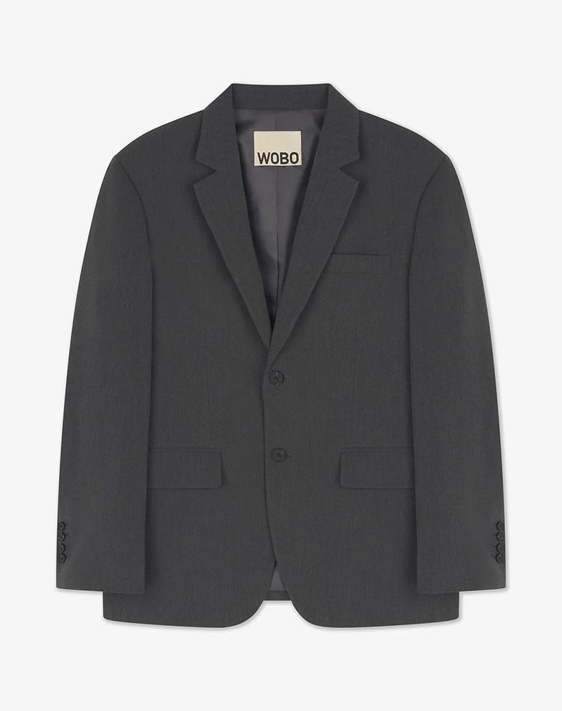 Work On Body Off [Summer/All Seasons] Sivico Semi-Overfit Single Set-Up Suit [Grey]
