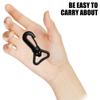 10Pcs Diving Bag Hook Clip 25MM Rotating Hook Clips Diving Gear for Outdoor Camping Equipment 25MM Rotating Hook Buckles