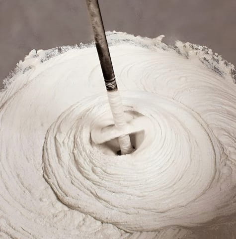 Metal mixer for mortars and concrete adhesives 80mm