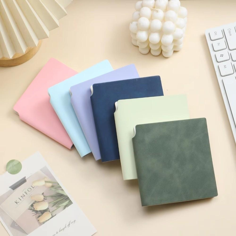 Compact Blank Notebook Mini Square Notebook Portable Pocket Notebook