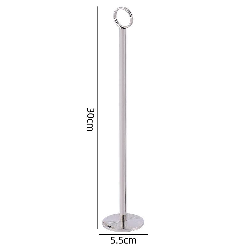 Vertical Seat Number Holder for Wedding Buffet Display