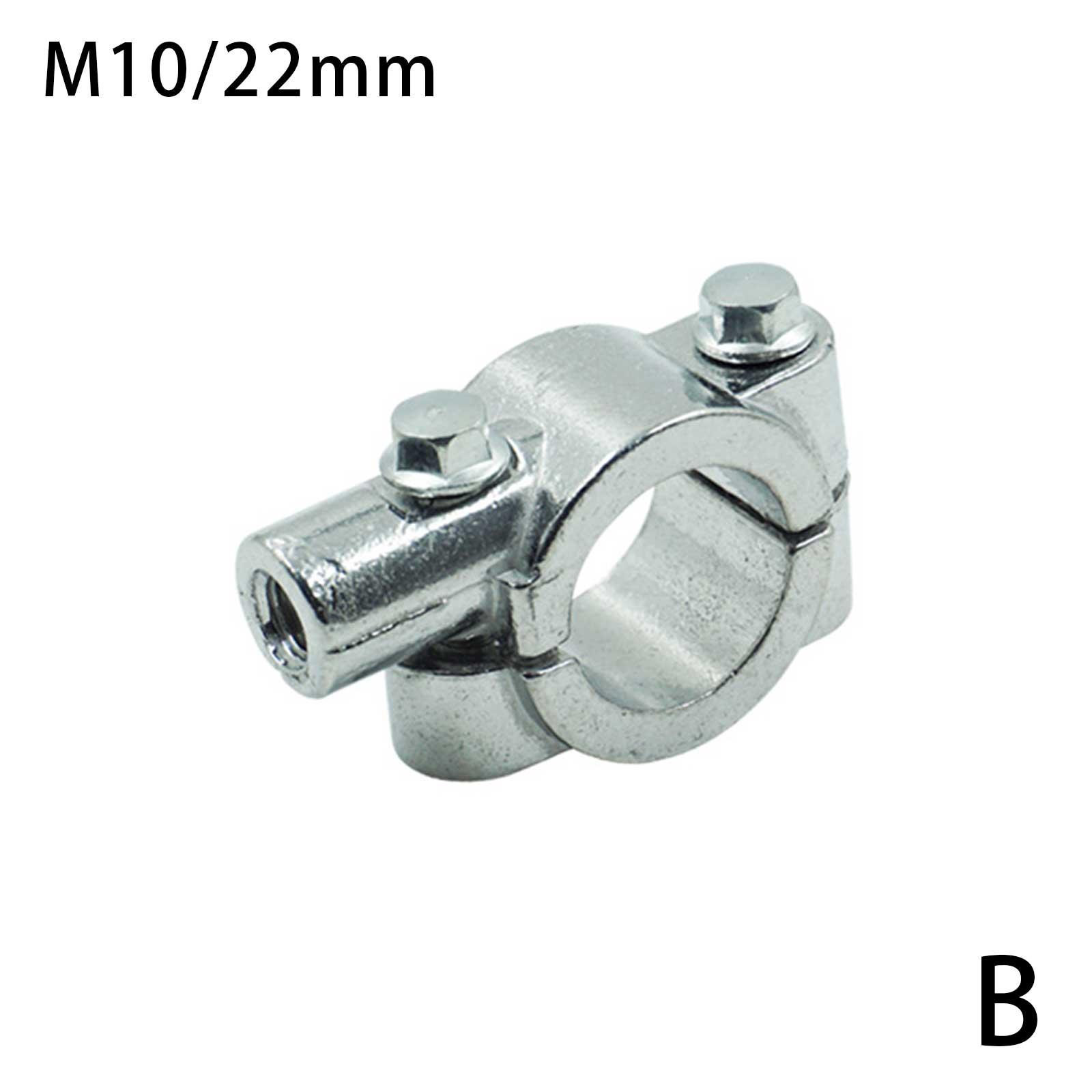 

M8 M10 держатель для зеркала заднего вида на руль мотоцикла 25 мм 10 мм 22 мм зажим 8 мм 10 мм адаптер база A0S7