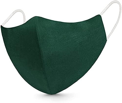 The Divine Exports Multi-Layer Soft Cotton Cloth Mask – Reusable & Washable Face Cover for Men, Women, Boys & Girls, Comfortable & Breathable Pro