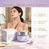 Crème hydratante pour le cou, soin doux respectueux de la peau, peau douce du visage et du cou, crème de massage rafraîchissante et hydratante pour le visage et le cou 50g