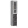 Highboard Gray Sonoma 34.5 x 34 x 180 cm Particleboard