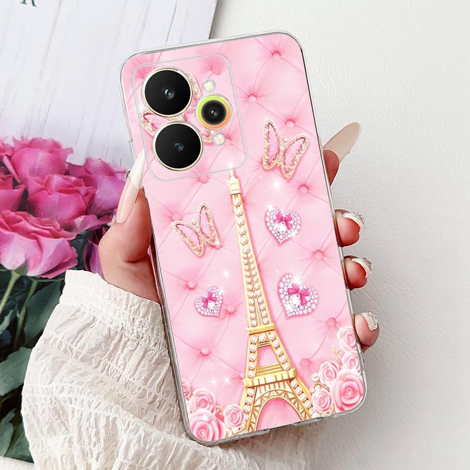 For Realme 15 Case Realme15 Pro RMX5101 Luxury Fashion Painted Cover Soft Slim Phone Case For Realme 15 Pro 5G Back Cover Bumper