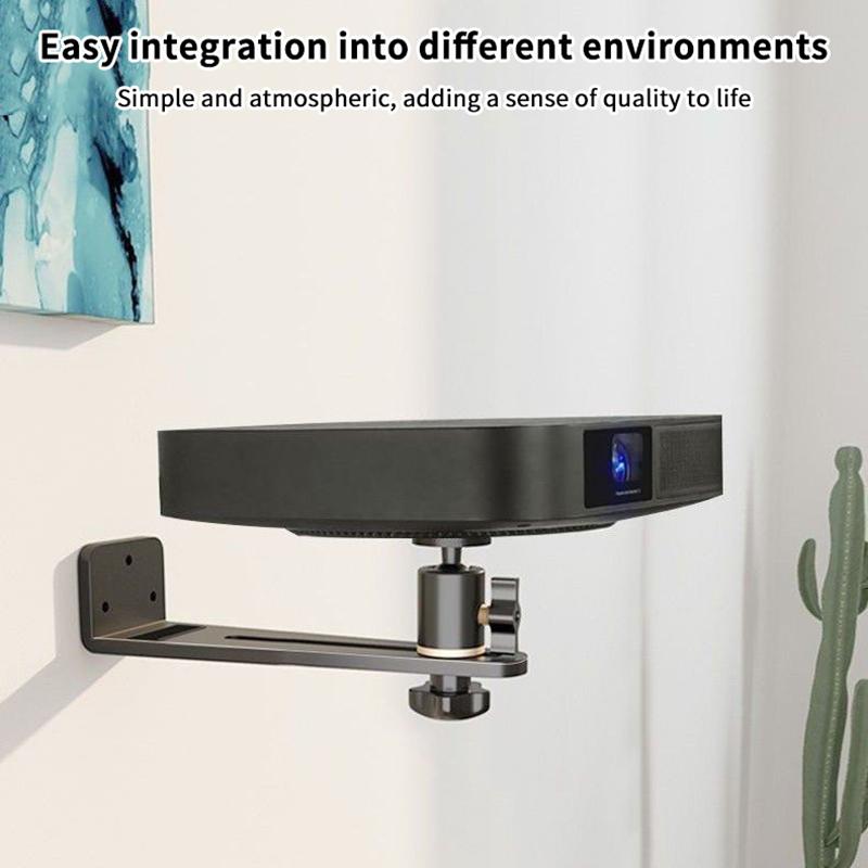 Tragbare Projektorhalterung 360° drehbar Wandhalterung Beamerhalter Universal 1/4 Schraube Für Xgimi Jmgo Dangbei Projektorständer