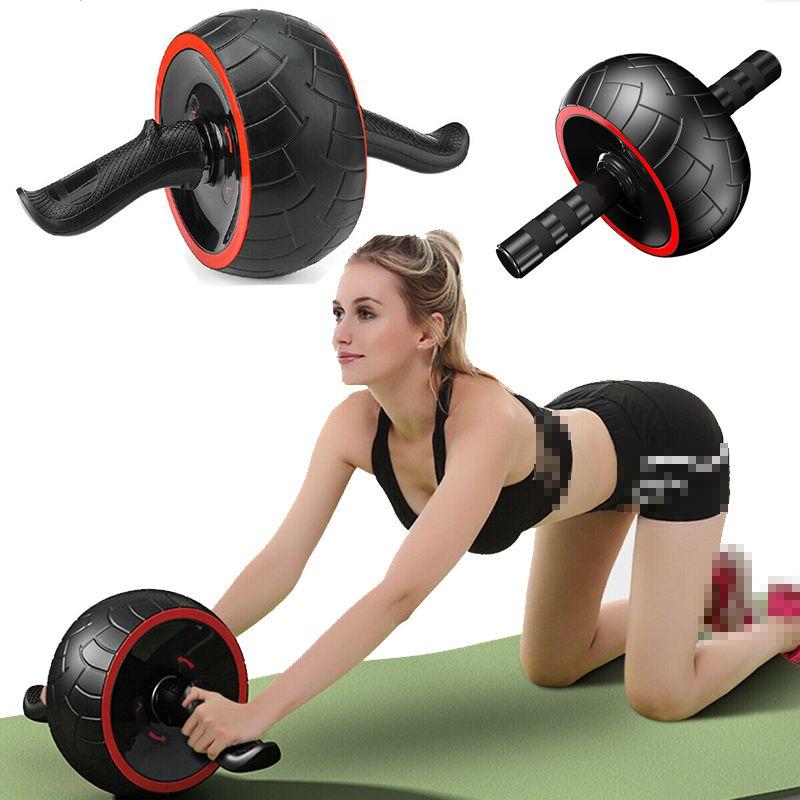 Roller Ab Wheel Abdominal Fitness Gym Exercise Equipment Core Training Workout