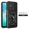For Xiaomi Redmi 12C Case Redmi 12C 4G Cover Redmi 11A Magnetic Ring Holder Armor Phone Case Slide Camera Protect Back Cover