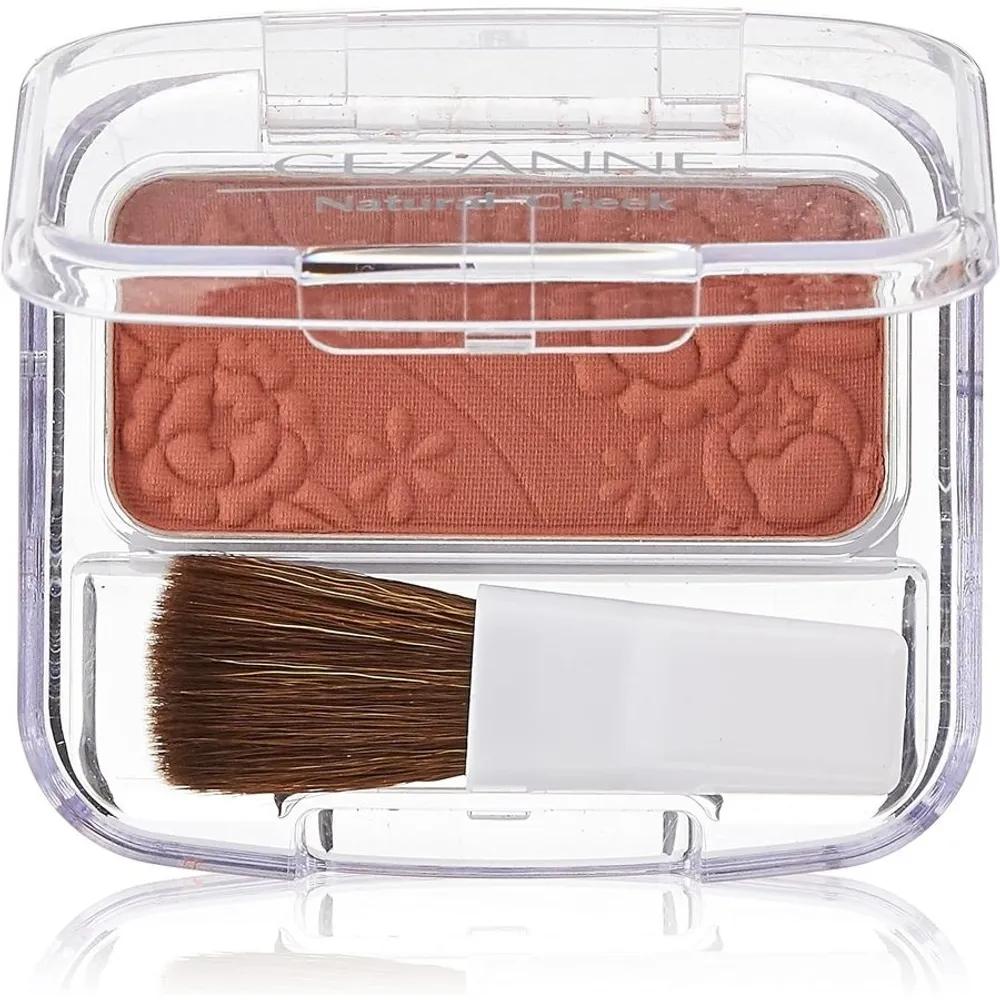 CEZANNE Natural Cheek N 17 Warm Brown 4g Shading Makeup (3 Pieces) 2