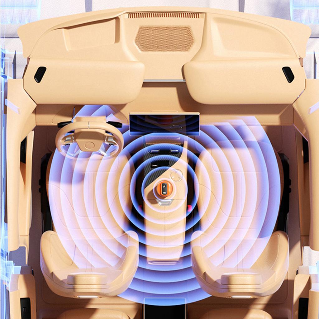 Humidifier Bactericidal Intelligent Display Portable Car Household Small Humidifier with the Car Auto Start/stop