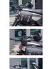 Qianjiang Qiaoyue 110 Front & Rear Bumper Guard, Exhaust Pipe Guard, Backrest, and Luggage Rack Accessories.