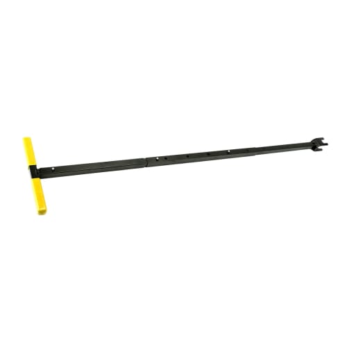Water Stop Wrench, T-Handle Water Meter Wrench for Plumbing Maintenance (Yellow)