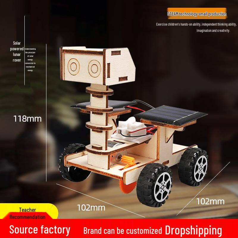 DIY Solar Rover Science Kit: Lunar, Moon, and Mars Exploration for Kids