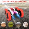 Remote Control Car, Double Sided RC Car, 4WD Off-Road Stunt Car with 360° Flips, 2.4Ghz Indoor/Outdoor