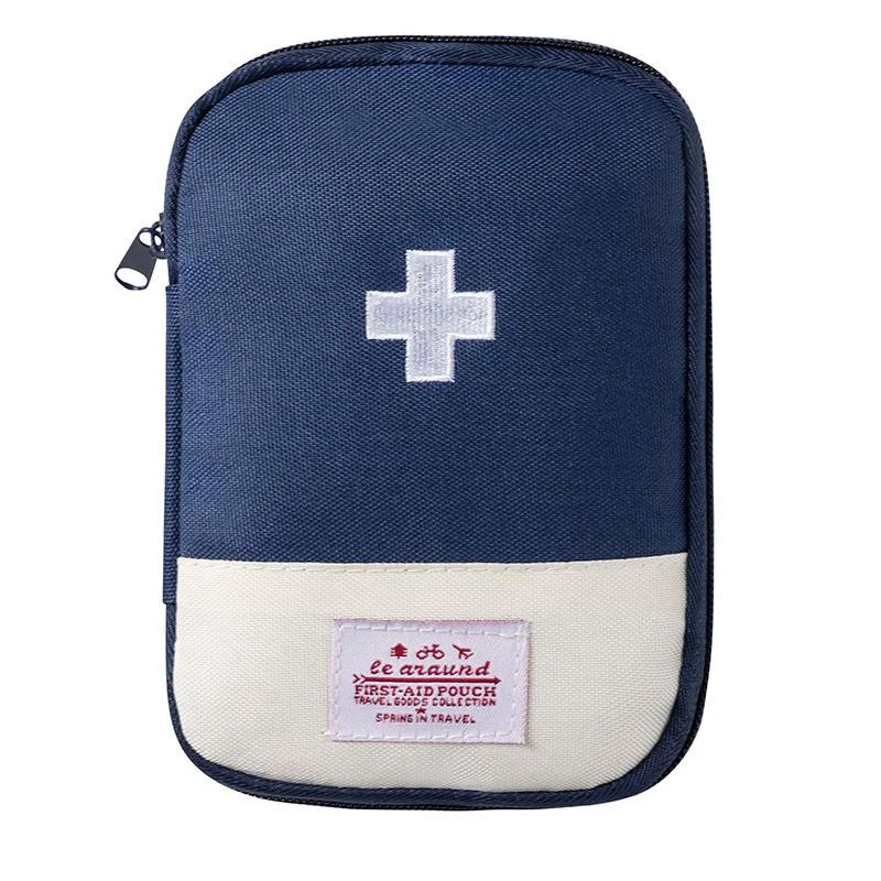 Outdoor Travel Medicine Storage Box Portable Health Kit Portable Medicine Epidemic Prevention Kit Medical Emergency 10.5x15cm