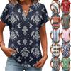 Womens Tops Short Sleeve Tee Summer V Neck Shirts Work Blouses Business Tunic