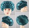 Pack of 4 Satin Hair Caps, Bonnet Sleep Cap, Sleeping Cap, Reusable Satin Bonnet, Elastic Hair Net for Sleeping for Women and Girls