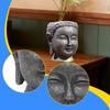 Buddha Head Planter Flower Container Figurine Crafts Pot Plant for Living Room