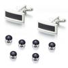 Simple new rectangular buttons, foreign trade cross-border French shirt cuffs, men's cufflinks cufflinks