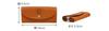 Dakota Women's Genuine Leather Long Wallet, Camel, DA-31552-45