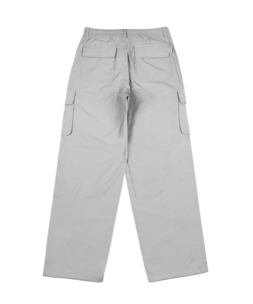 WACKY WILLY Women'S Nylon Parachute Pants Grey